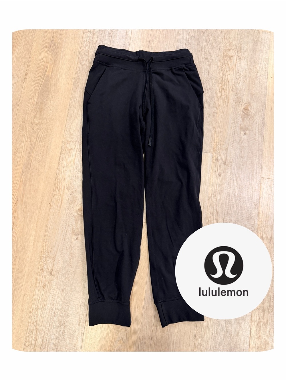 Women/girls Lululemon Athletica Black Jogger